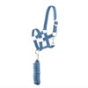 Halter Lead Rope Set with Snap Hook Adjustable Horse Halter