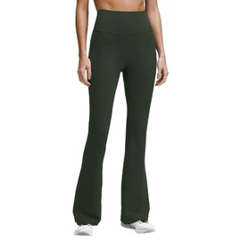 TOPYOGAS Womens Bootcut Yoga Pants High Waist Tummy Control Flare Leggings Wide Leg Sweatpants Yoga Pants Army Green