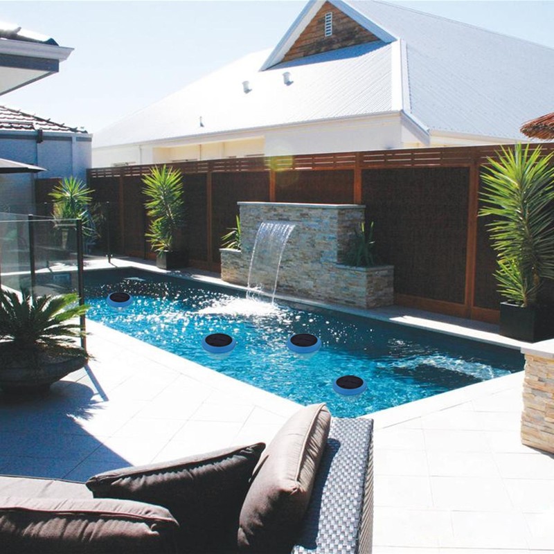 Solar Underwater Light Waterproof LED Floating Light RGB Swimming Pool