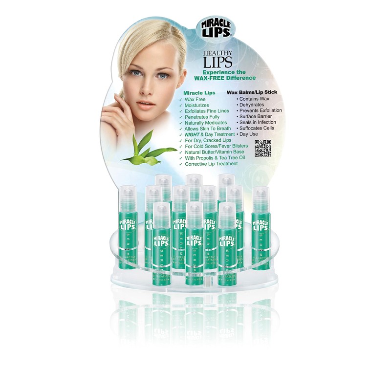 Holocuren Miracle Lips Lip Serum, Conditioning Beauty Formula in Glass
