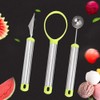 Dispositivo de talla de fruta multifunción para el hogar 3pcs