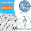 3/8 Inch 50 FT Anchor Rope, Boat Anchor Rope Solid