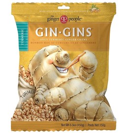 The Ginger People Gin Gins Spicy Turmeric Ginger Chews 150g