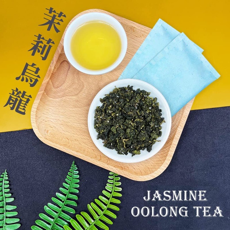 Fonming Tea Taiwan Jasmine Oolong Tea Individually Wrapped Tea Bags