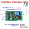 Timer Relay Module, DC 12V LED Display Countdown Timing Timer