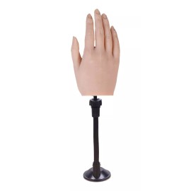 Ximing Mano De Práctica De Silicona Para Uñas Acrílicas, Mano De