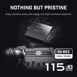 Sound Blaster X1 – Amplificador USB DAC 24‑bit/96kHz con Super X‑Fi para PC, Mac y Consolas