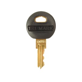 Original Replacement for TriMark CH751 Key for RV, Trailer, Utility, Cargo compartments