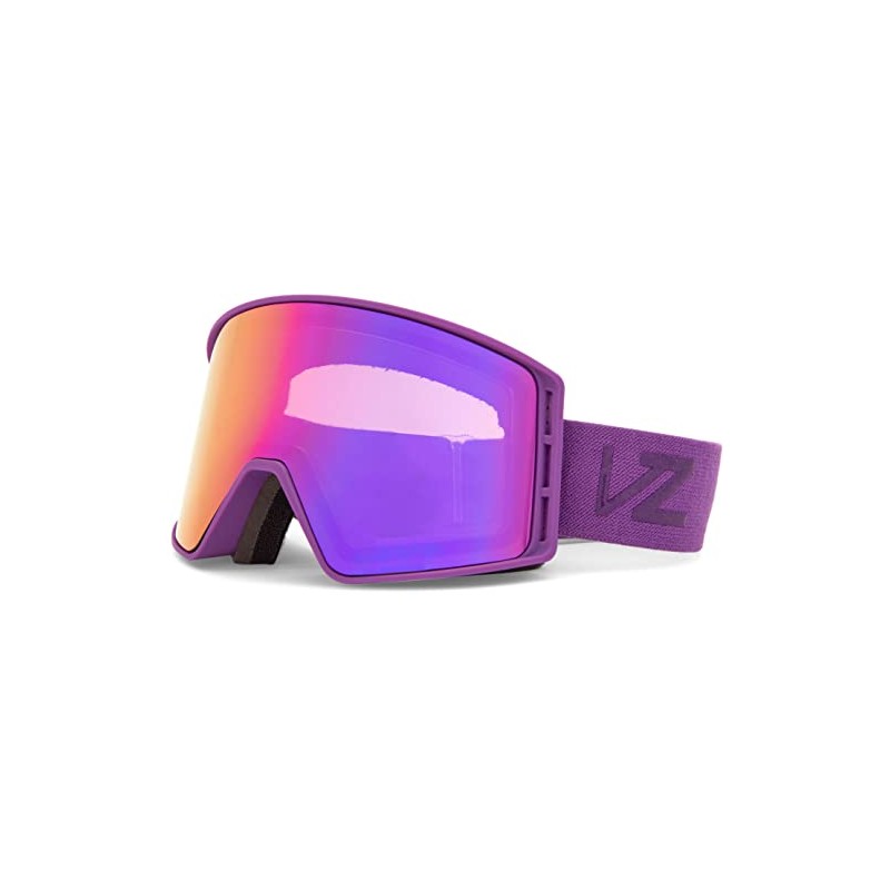 VonZipper Mach - anteojos de snowboard para hombre, color ciruela,