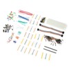 DIY Electronic Component Kit Jump Line Breadboard Ceramic Capacitor Resistor