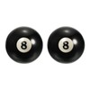 PATIKIL 2-1/4" #8 Ball Billiard Replacement Ball, 2Pcs Pool Table
