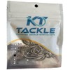 long shank fishing hook available in sizes 5/0, 4/0, 3/0,