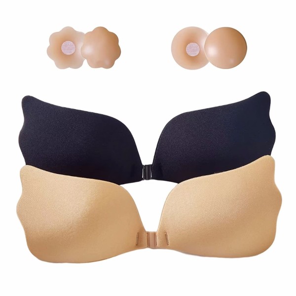 Adhesive Bra Strapless Sticky Bra Push up Invisible Bras for