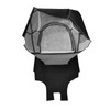 UINIEBOOM Left Front Driver Bottom Leather Seat Cover, Replacement Black