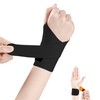 GOKEI 手首サポーター 【理学療法士推薦】 二重加圧 薄手 軽量 巻き取り 固定 腱炎 手首