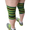 Manta Raya Knee Wraps Vendas elásticas de Compresion Gym levantamiento