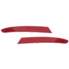 2PCS Rear Bumper Reflector Left Right PMMA ABS 63147419928 for