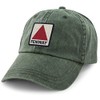 Chowdaheadz Fenway Printed Patch Washed Dad Hat Dark Green