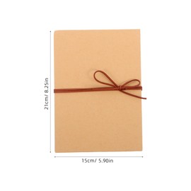 MAGICLULU Accordion Scrapbook Hardcover Kraft Paper Photo Albums DIY Scrapbook Albums Stretchable Folding Photo Album 36 Pages Blank Scrapbook for Wedding Graduation 8 Inches