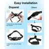 Doparet Heavy Duty Reflective Adjustable Replacement Strap, Soft Nylon Collar