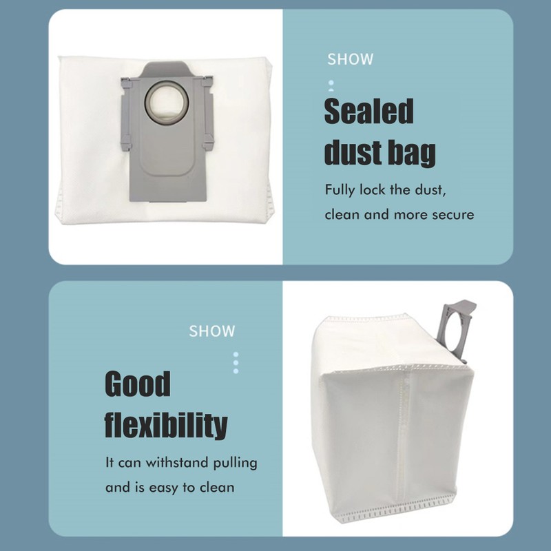 Replacement Parts Dust Bags Compatible for Roborock Q7 T8 S7