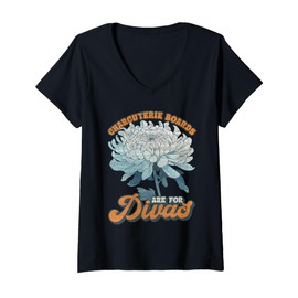 Womens Charcuterie Boards Are for Divas V-Neck T-Shirt