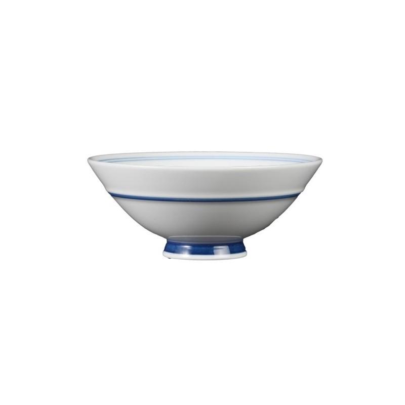Hasamiyaki 99267 Yumeji Rice Bowl, Medium, Blue