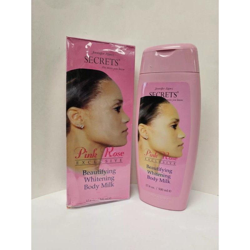 Secret Pink Rose Exclusive Whitening Body Milk 500ml