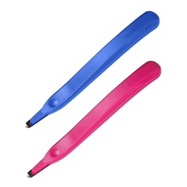 Staple Remover 2 Pcs Staple Remover Tool Professional Staple Pullers Stapler Remover Staple Remover Stick for Office Home School Blue Pink