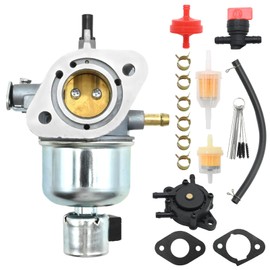 JUUDDENPARTS 15003-7081 Carburetor Kit, Replacement for Kawasaki FH541V FH580V FR600V FS600V Engine Replacement for John Deere X300 X300R, Replaces 15004-7053 15003-7081 15004-7060 15004-0822