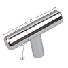 GlideRite Hardware 5002-T-PC-1 2 inch Solid T-Bar Handle Knobs 1