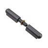 Gedotec Door Hinge for Welding Metal Welding Hinges 2-Piece for