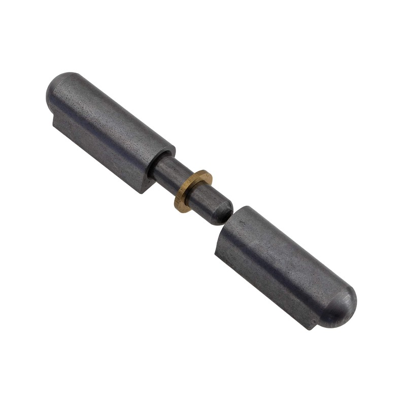 Gedotec Door Hinge for Welding Metal Welding Hinges 2-Piece for
