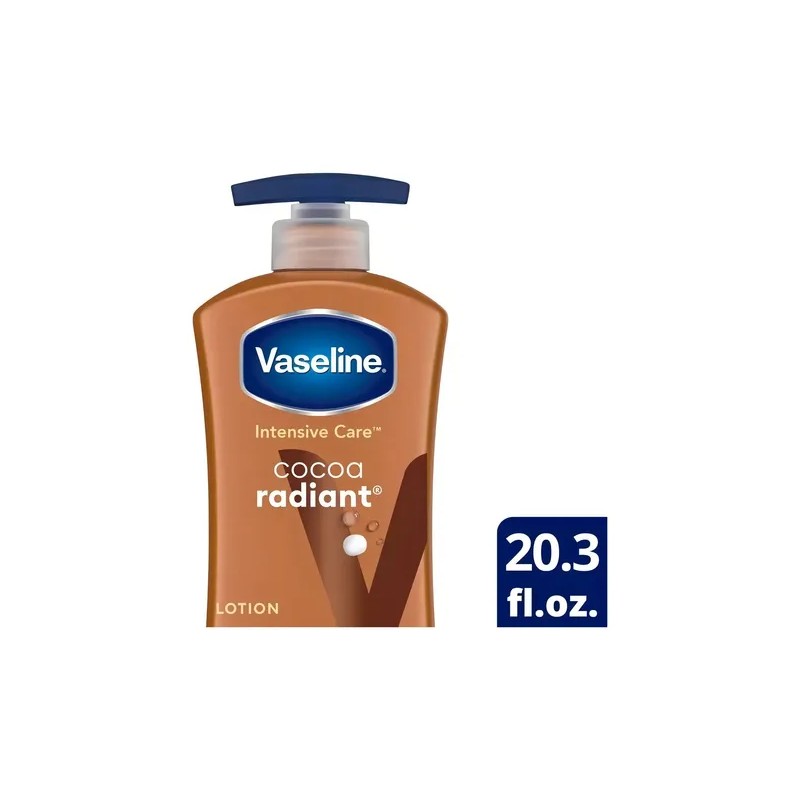 Vaseline Cocoa Radiant crema hidratante corporal 600ML
