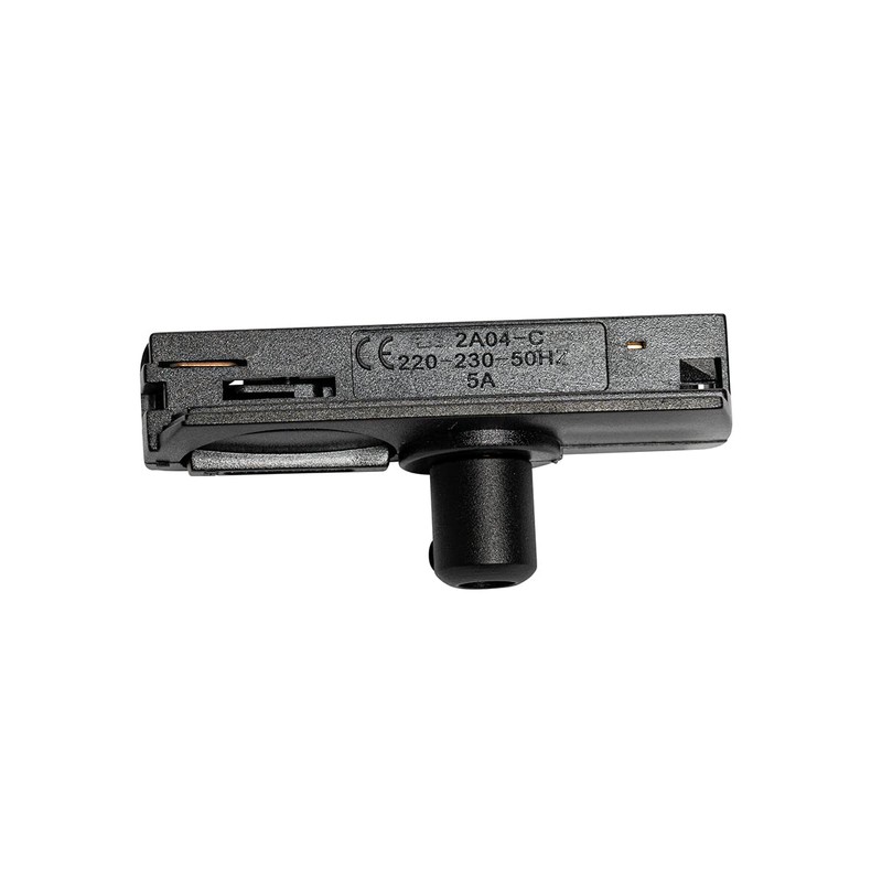 QAZQA - Luxe hanglamp adapter for 1-bevel rail zwart -