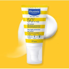Mustela Baby Very High Protection Sun Lotion SPF 50+, 40ml, 1 Piece