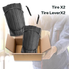 16" Bike Tires 16 X 2.125 and 16 Inch Folding Bicycle Replacement Tire (2 Tires)