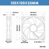 WINSINN 120mm Fan 5V Brushless 12025 120x25mm for Cooling PC