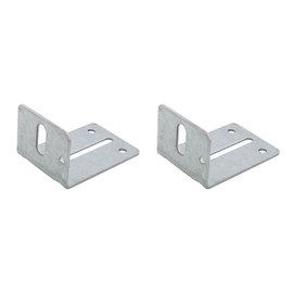 YHXiXi 2PCS Garage Door Track Jamb Bracket Track Jamb Bracket Heavy Duty Track Bracket Garage Door Parts for Garage Door Reinforcement
