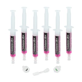 Errecom Extreme Ultra - 6 x 6 ml, Dichtungsmittel für Klimaanlagen und Kühlsysteme inklusive 1/4 SAE-und 5/16 SAE-Adapter (für R410a, R32)