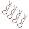 Rchobbytop 100PCS/Pack Body Clips Universal Shell Fixing R Pins for