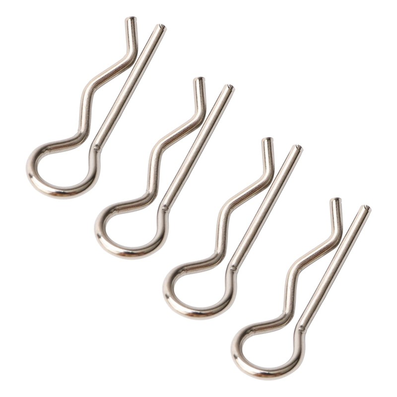 Rchobbytop 100PCS/Pack Body Clips Universal Shell Fixing R Pins for