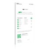 upscreen Privacy Screen Protector compatible with FiiO JM21 - Anti-Spy
