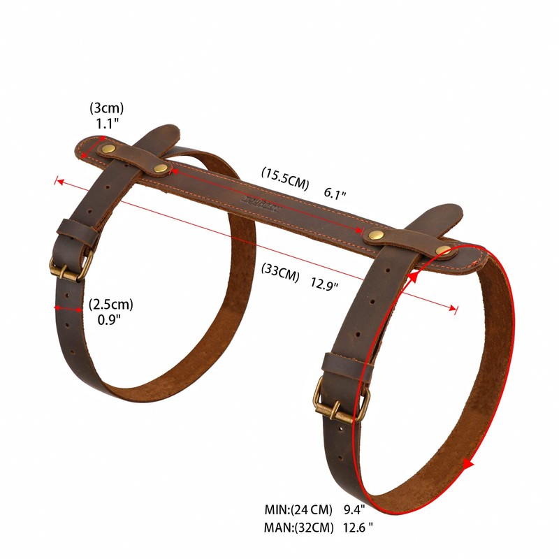 TOURBON Picnic Blanket Strap Camping Travel Picnic Blanket Holder