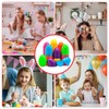Easter Eggs Empty,50 Fillable Colorful Bright Fake Eggs | Colorful