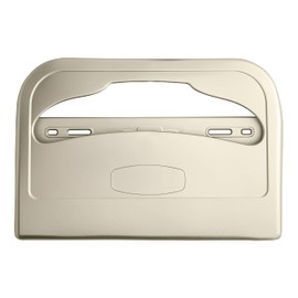 EZ-Pull Wall-Mounted Half-Fold Toilet Seat Cover Dispenser for Commercial/Residential/Bathroom/Office, Seat Cover Paper Sold Separately, Spray Gold, 3100G-EZ