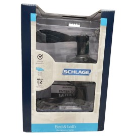 Schlage Accent Aged Bronze Bed & Bath Door Handle