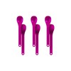 TalkTools Cucharas magenta texturizadas | Proporciona conciencia oral durante la