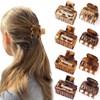 8 PCS Medium Hair Claw Clips for Women Girls, Cute