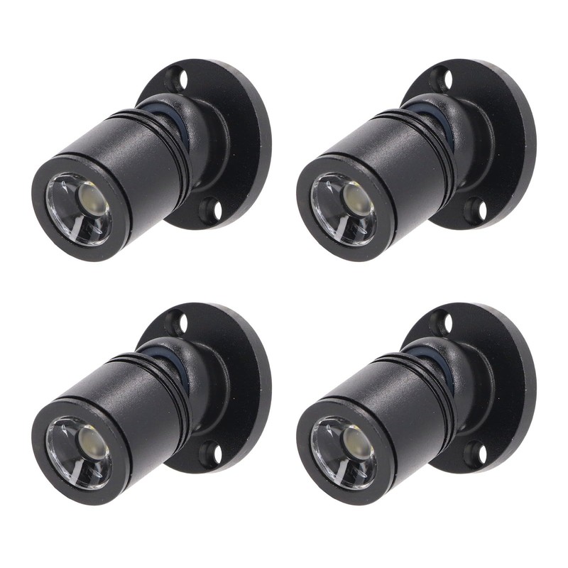 Tbest 4 Pack LED Display Headlights, 5V Dimmable USB Mini